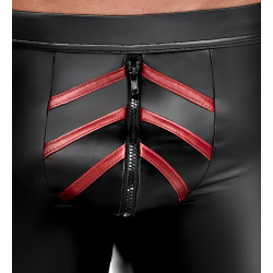 NEK Short avec zip Ormeto Noir-Rouge